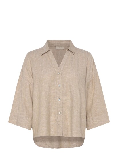FREE/QUENT Fqlava Shirt   Beige   XXL