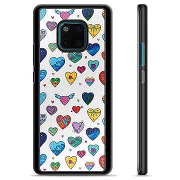 Huawei Mate 20 Pro Beskyttelsesdeksel Hjerter