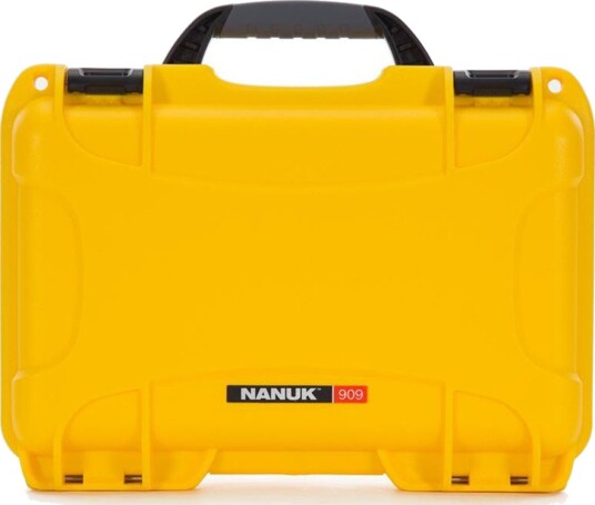 NANUK 909 Hardcase Tilbehørskoffert (291x178x93mm) - Gul NANUK 909 Hardcase Tilbehørskoffert (291x178x93mm) - Gul