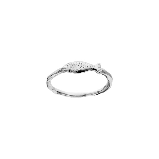 Maanesten Abbey Ring Ring Sølv 57