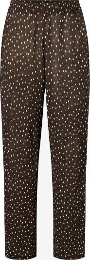 KAFFE Curve Bukser kcMyra Jersey Brun