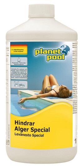 Vannpleie Planet Pool Hindrer Alger Spesial 1L