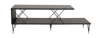 Hanah Home Tv-benk Street - Mørk grå 1687355-01-0