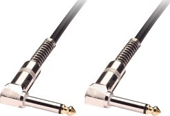 Lindy 6.3Mm M/M 10.0M 6.35Mm Hankjønn 6.35Mm Hankjønn 10 M Sort
