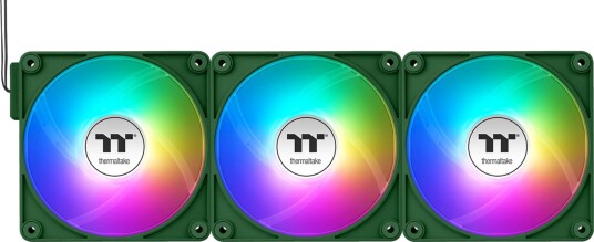 Thermaltake CT140 EX ARGB Sync PC-Vifte 140mm Racing Grønn 3-Pakning