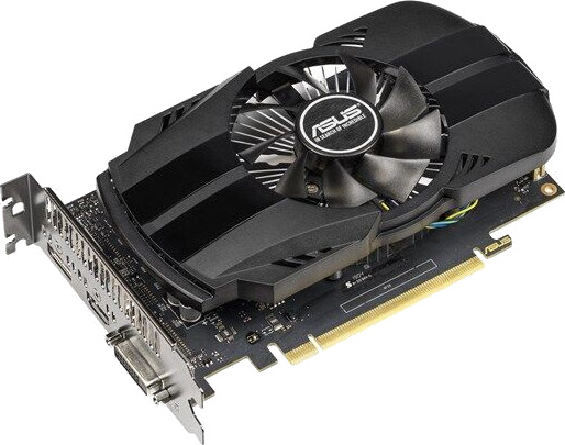 ASUS GeForce GTX 1650 Phoenix OC 4GB GDDR5 - 4GB GDDR5 RAM - Grafikkort