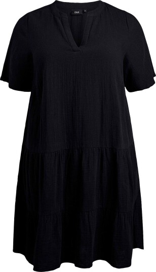 Zizzi   Kjole vViva 1/2 Abk DresSvart