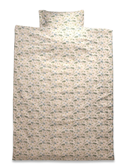 BrandMac Bed Linen "By Mats" Field Flowers 100X140, 40X45 Cm - Cream - 100X140+40X45CM