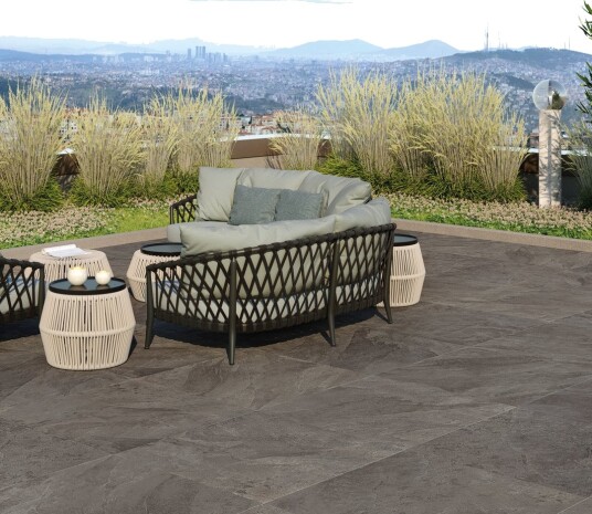 Castelvetro Slate Antracite 60x60 20mm Castelvetro Slate Antracite 60x60 20mm