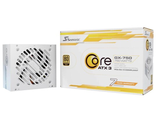 Seasonic Core Gx 750 V2 750W Atx3.1 80+Gold White SRP CGX751 A5A32SF W