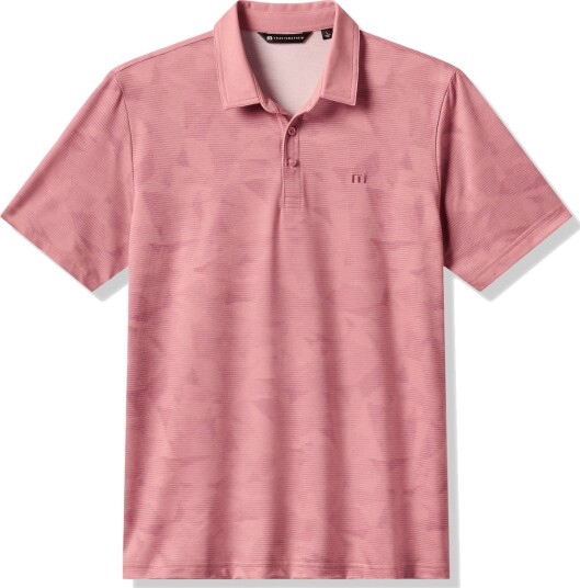 Travis Mathew Featherweight Back N Golf pologenser herre Mauveglow XX Large