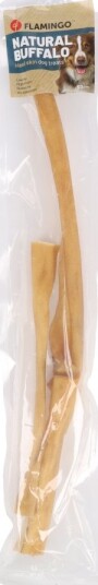 Flamingo Natur Snack Bøffelskinn Sparepakke 50 cm 2 X 100 G