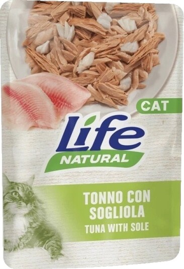 Life Cat Tunfisk Sjøtunge Våtfôr 70 G Life Cat Tunfisk Sjøtunge Våtfôr 70 G