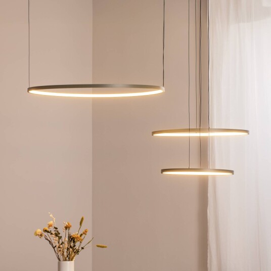 Euluna Pendellampe CIRCOLO Nowodvorski Lighting Grønn Stue / spisestue Aluminium Moderne