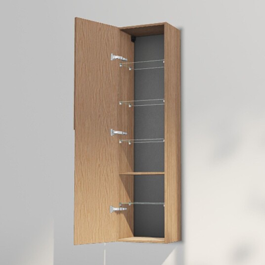 INR Iconic Nordic Rooms Grip 40/30 Høyskap Natural oak / 40cm Venstre Hengslet INR Iconic Nordic Rooms Grip 40/30 Høyskap Natural oak / 40cm Venstre Hengslet