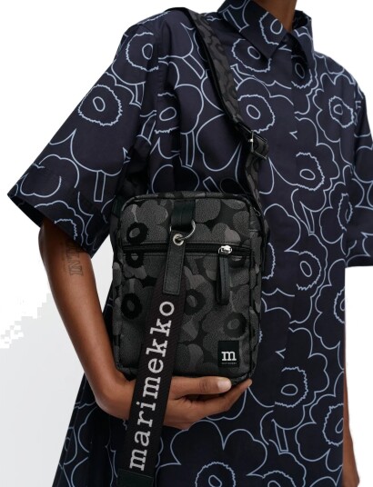 Marimekko Camera Bag Unikko Grey ONE SIZE