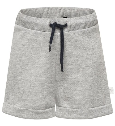 Hummel Shorts HMLDemi Grå Melert m. Glitter 62 Shorts