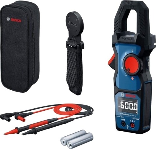 Bosch GMC 600-15 Tangmultimeter med magnetfeste for AC og DC-målinger