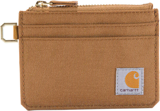 Carhartt Nylon Duck Zipped Damer lommebok en størrelse Brun