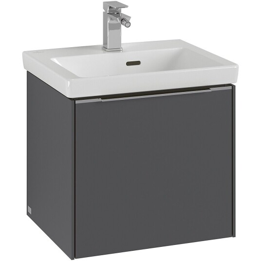 Villeroy & Boch  Subway 3.0 Servantskap m/1 skuff 473x429x407,5 mm Grafitt Matt