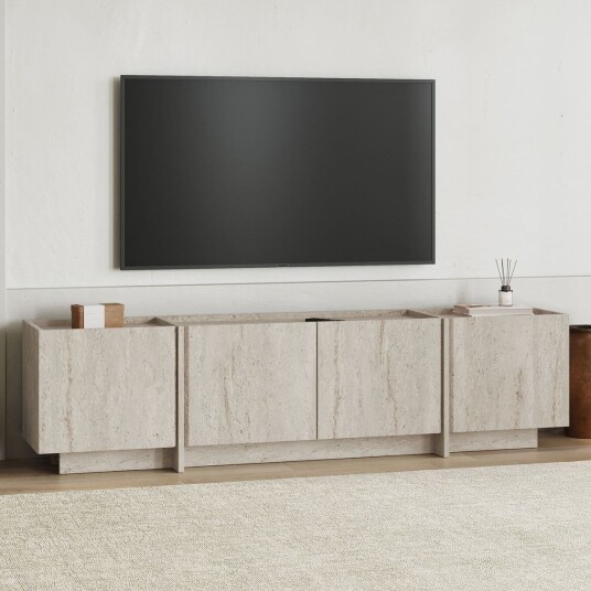 Homitis Tv Stativ Lowen Beige Homitis Tv Stativ Lowen Beige