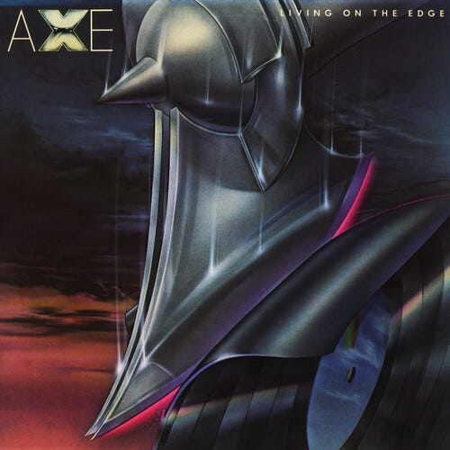 Axe Living On The Edge LP/Vinyl Axe Living On The Edge LP/Vinyl