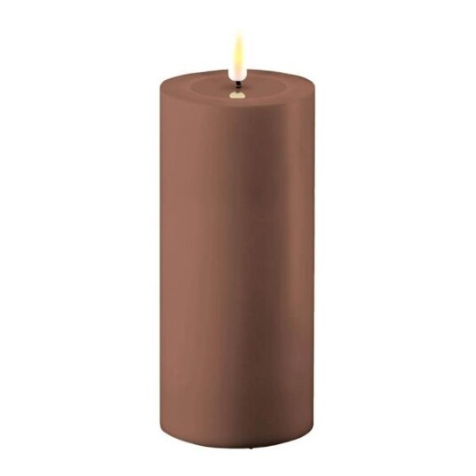 Deluxehomeart - LED utendørslys 15x7,5cm mocca