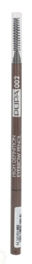 Pupa Milano Pupa High Definition Eyebrow Pencil 0.09 gr #002 Brown