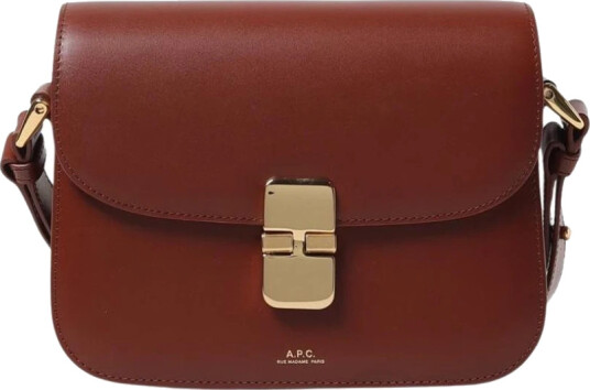 A.p.c. Dame Vesker Brun ONE SIZE, A.p.c. Dame Vesker Brun ONE SIZE,