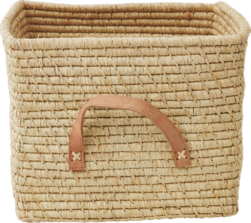 Rice raffia oppbevaringskurv Natur Rice raffia oppbevaringskurv Natur