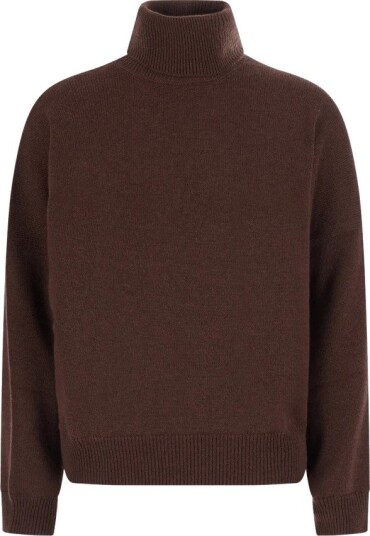 Brunello Cucinelli, Dame, Strikkevarer, Brun, L,