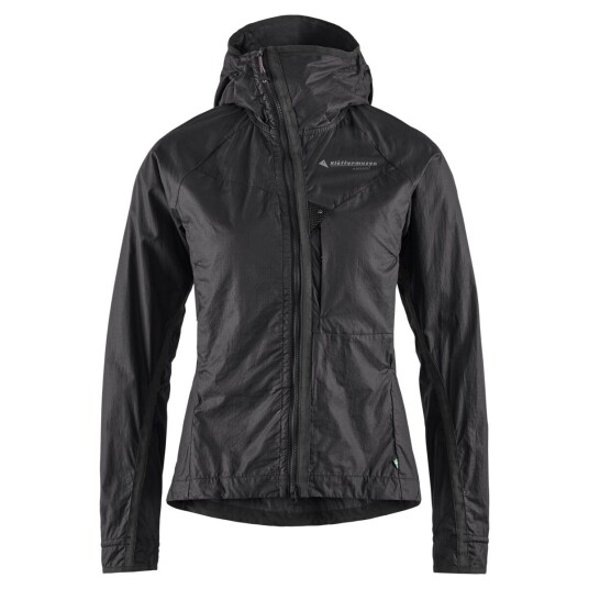 Klättermusen Ansur Hooded Wind Jacket W's Raven Black S