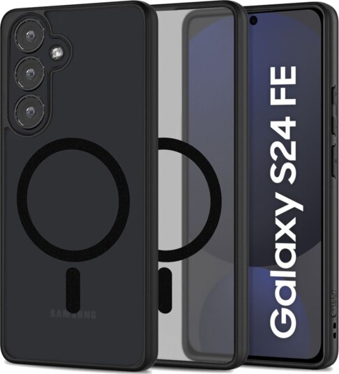 Tech-Protect MagMat MagSafe Deksel for Samsung Galaxy S24 FE Matt Svart