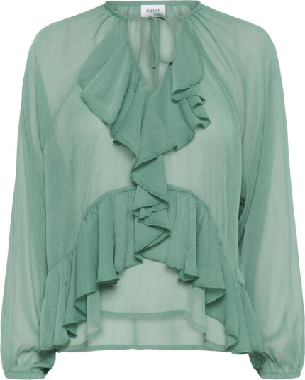 Saint Tropez Dame Bluser & Skjorter Grønn L, Saint Tropez Dame Bluser & Skjorter Grønn L,