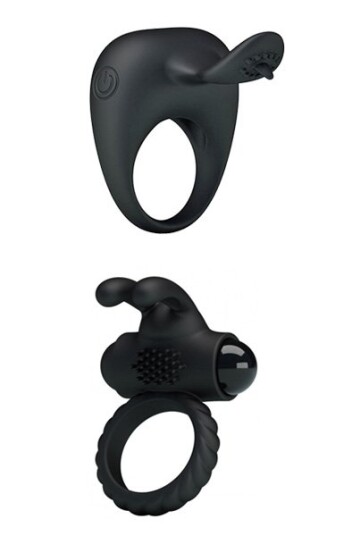 Stimulate Me - 2-pack Vibrerande Penisringar