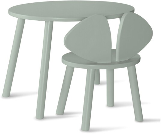 Nofred Mus Skrivebord og Stol Olive Green Nofred Mus Skrivebord og Stol Olive Green