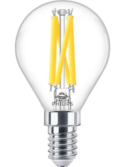 Philips LED-lyspre Mini-ball 5,9W/922-927 (60W) Clear Dimmable E14