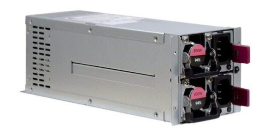 Inter-Tech ASPOWER R2A-DV0800-N Strømforsyning (PSU) - 800 Watt - 40 mm - 80 Plus Platinum sertifisert