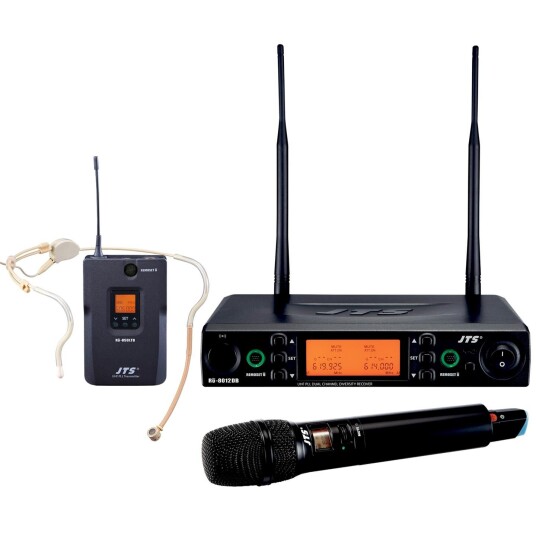 Jts Ru-8012db/mix Trådløst System 614-650 Mhz 1x Hodebøyle 1x Håndholdt