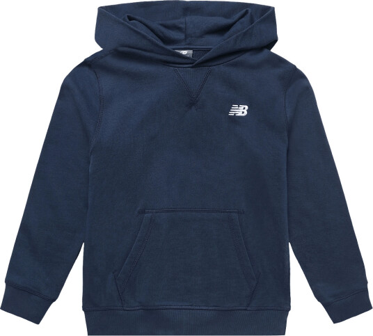 New Balance New Balance French Terry Small Logo Hoodie Navy 140