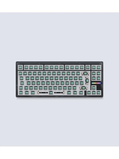 Wooting 80HE ISO No Keycaps Linear60 Ghost Uten numpad Universal Gr