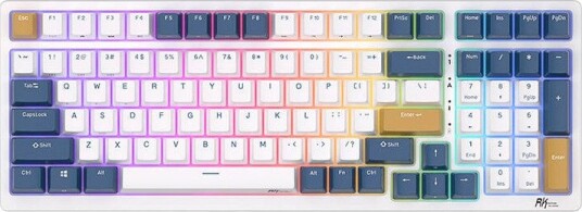 Royal Kludge RK98 RGB hvit