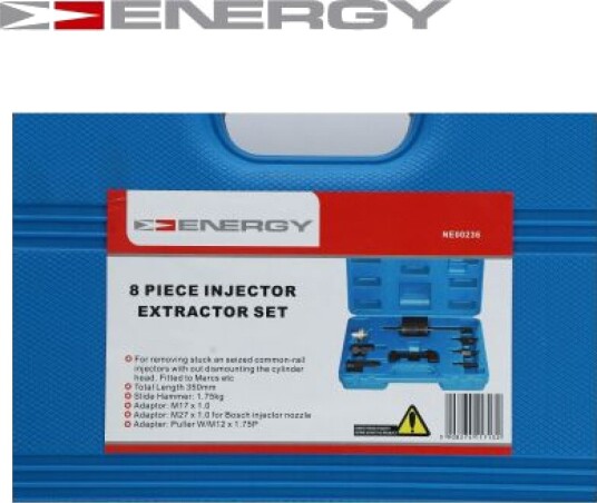 ENERGY NE00236 Demonteringsverktøysett, Common-Rail-injektor