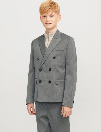 Jack & Jones Jprbushwick Ashton Db Blazer Jnr Grey 158