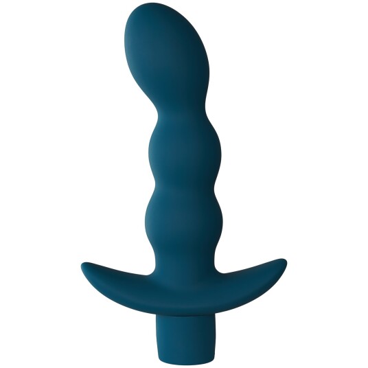 baseks Beaded Prostatavibrator - Blå baseks Beaded Prostatavibrator - Blå