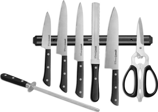 Samura Harakiri Super-sett, 8 deler Samura Harakiri Super-sett, 8 deler