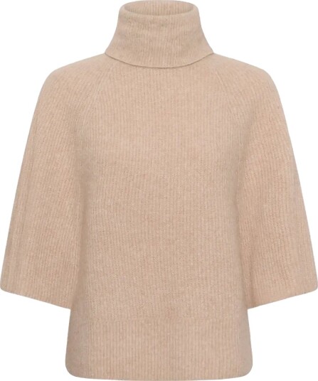Soaked Slbean Flare Pullover WOOD ASH MELANGE L
