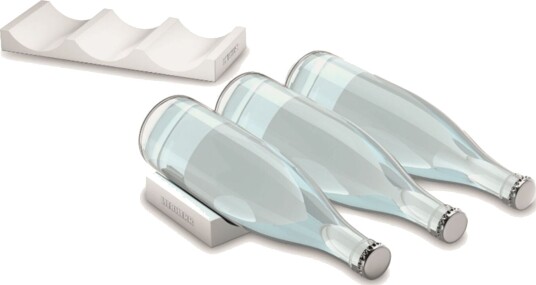 Liebherr Flaskestativ for 3 flasker Hvit