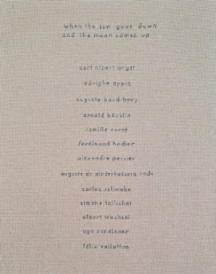 When the Sun Goes Down and the Moon Comes Up