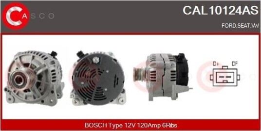 CASCO CAL10124AS Dynamo CASCO CAL10124AS Dynamo